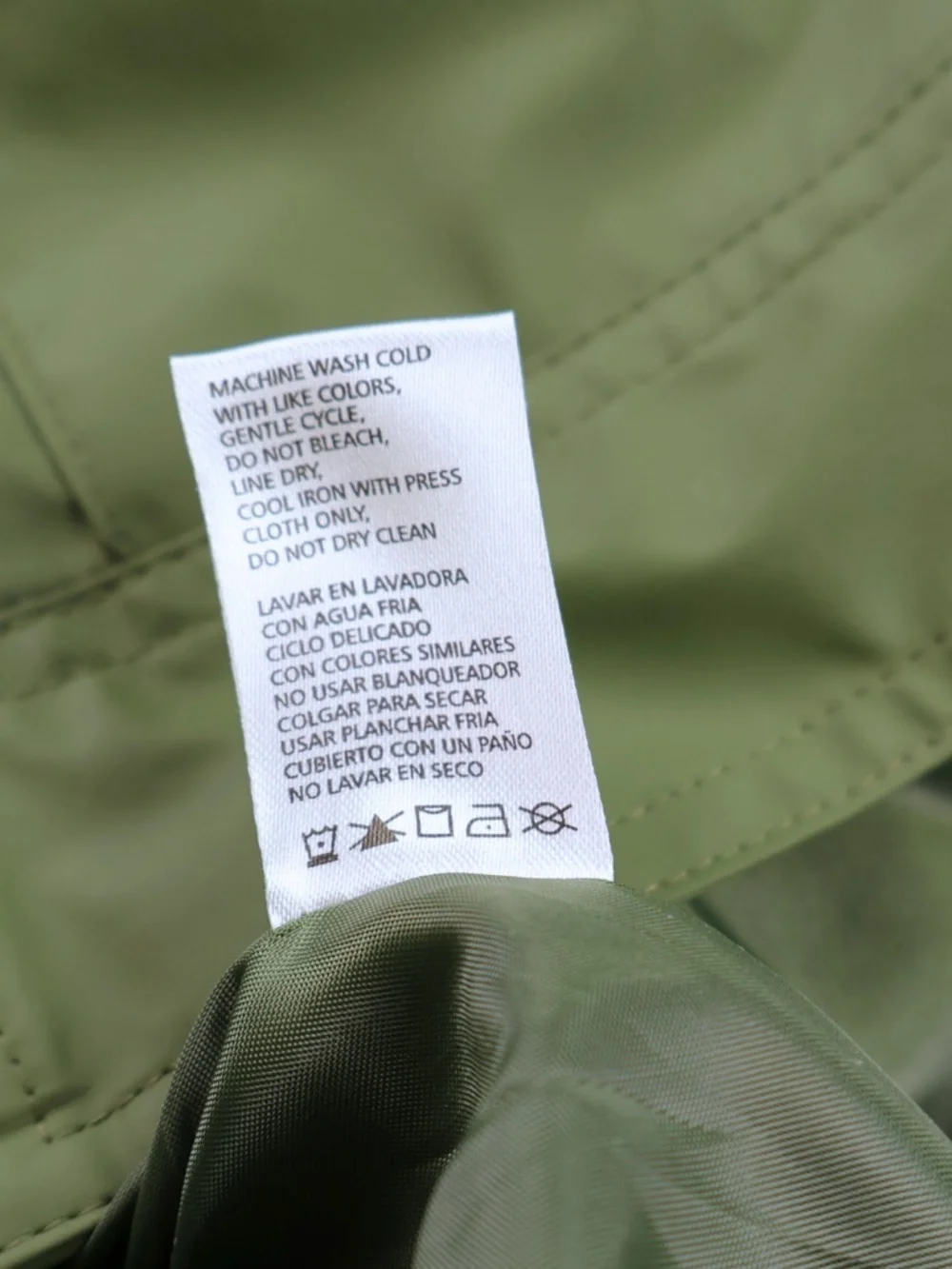 Original Weatherproof Vintage Green Hooded Rain Jacket Windbreaker Mens Medium